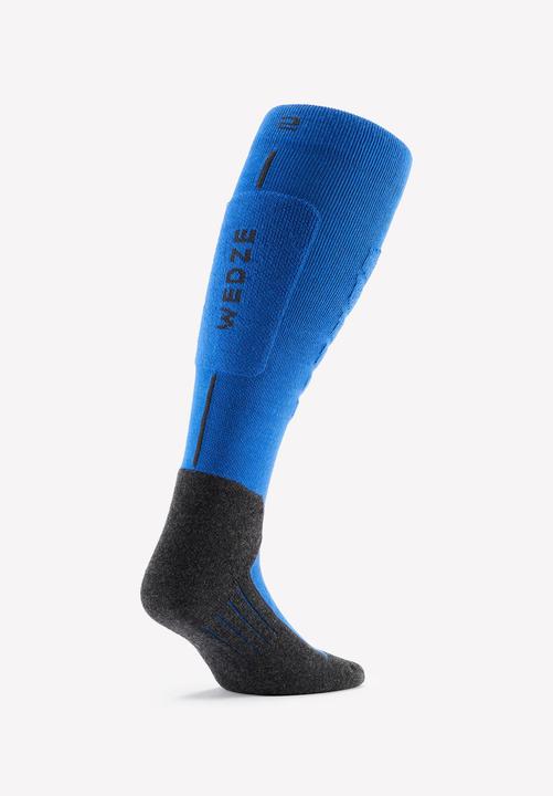 Produktbild Wedze Skisocken Snowboardsocken Erwachsene - 100 blau/schwarz (47 - 50)