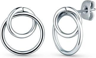 Vuch Minimalist steel earrings Kista Silver