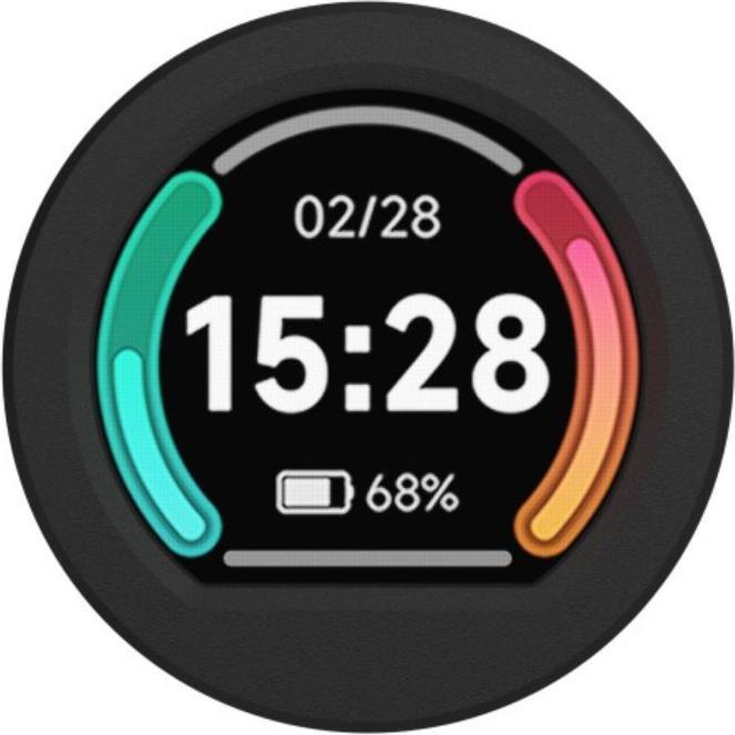Immagine prodotto WaveShare RP2040 Display LCD rotondo da 0,99 pollici con alloggiamento in alluminio
