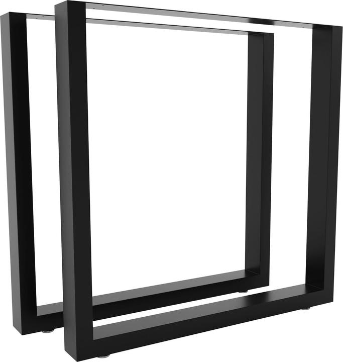 Image du produit CLP 2x Pieds de table Velden 90 cm inox