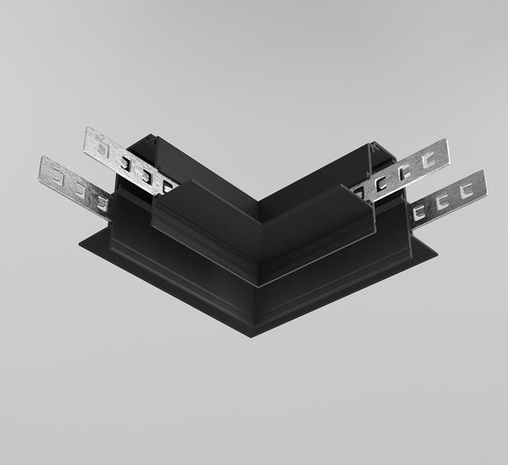 Image du produit Maytoni Accessoires de rail Système de rail magnétique EXILITY 48V Composant de rail vertical Noir 1