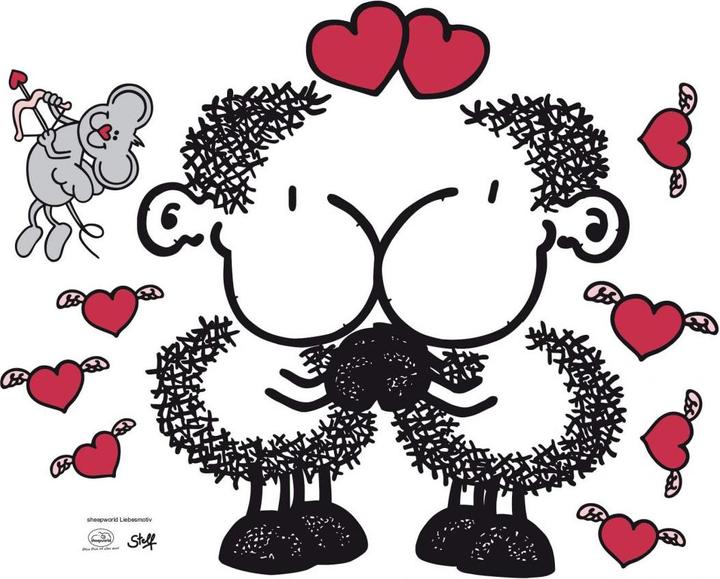 Produktbild Sheepworld Mein Valentin (60 x 48 cm)