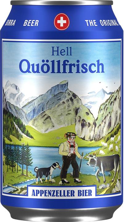 Immagine prodotto Appenzeller Bier Magazzino Appenzeller Quöllfrisch (24 x 33 cl)