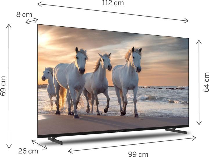 Actual product image Thomson 50UA5S13 TV 127 cm (50') 4K Ultra HD Smart TV Wi-Fi Black (50", LED, 4K)