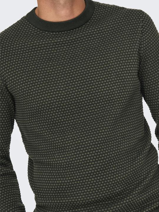 Produktbild Only & Sons Rundhalsausschnitt Pullover Strickpullover (XXL)