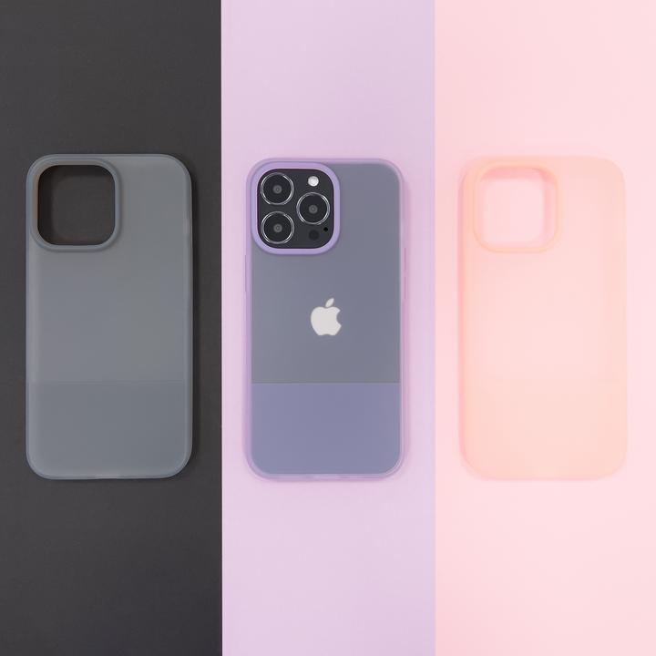 Immagine prodotto Kingxbar Custodia serie Plain Cover iPhone 13 custodia in silicone grigio (Apple iPhone 13)