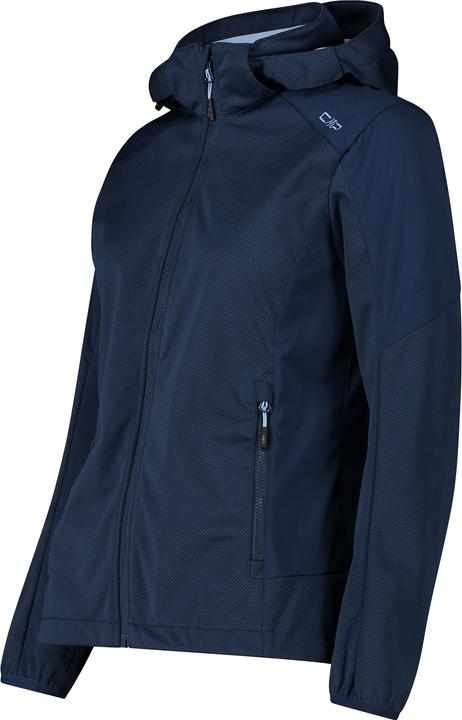 Immagine prodotto CMP Campagnolo Giacca Softshell Jacquard da donna con cappuccio e zip (36)