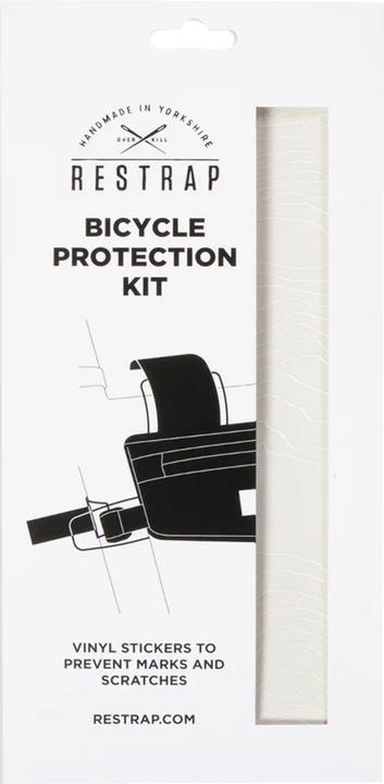 Restrap Kit de protection du cadre - Transparent/Blanc
