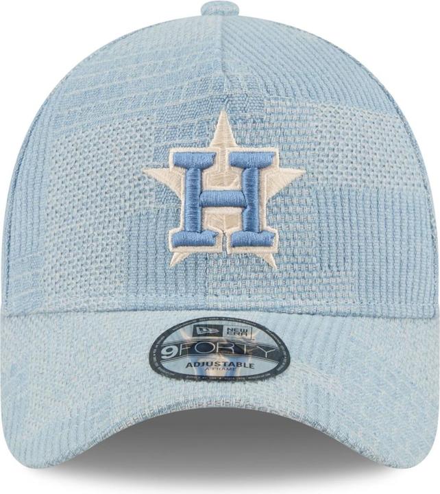 Actual product image New Era A-Frame Trucker Cap PATCHWORK Houston Astros sky (One size)