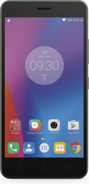 Image du produit Lenovo K6 (16 Go, Gris foncé, 5", Double SIM hybride, 13 Mpx, 4G)