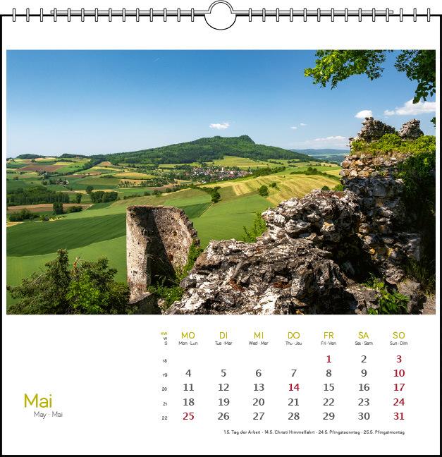 Produktbild Westlicher Bodensee 2026 (17 x 17 cm, Französisch, Englisch)