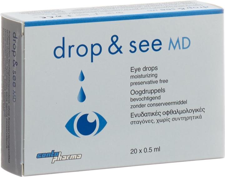 Immagine prodotto Contopharm Comfort Solution drop & see MD Gtt Opht (Cura dura delle lenti, 10 ml)