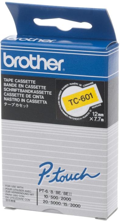 Actual product image Brother Tc-601 (1.20 cm, Yellow)