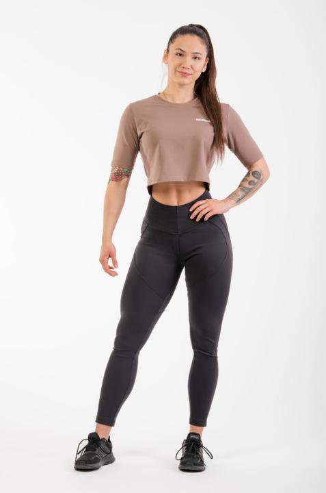 Actual product image Nebbia High Waist & Lifting Effect Bubble Butt Pants 587 black (XS)