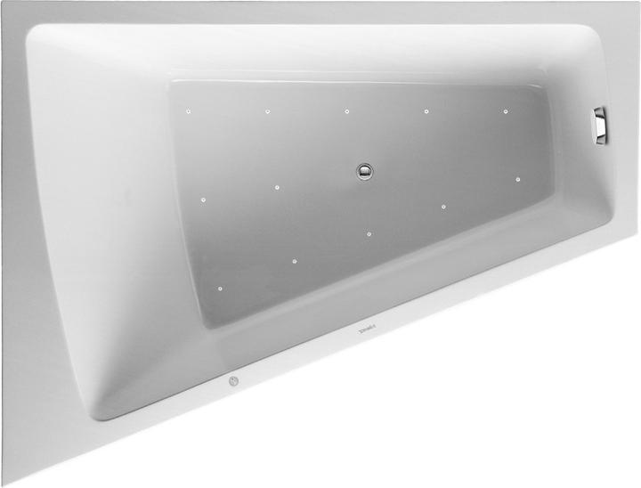 Image du produit Duravit Baignoire balnéo PAIOVA 295 l 1800x1400mm we 1 RS li Air-System (295 l, 180 cm, 140 cm)