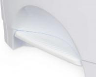 Image du produit Arte Regal poubelle à pédale en plastique 50l blanc (50 l)
