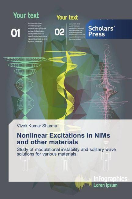 Actual product image Nonlinear Excitations in NIMs and other materials (German, Vivek Kumar Sharma, 2015)