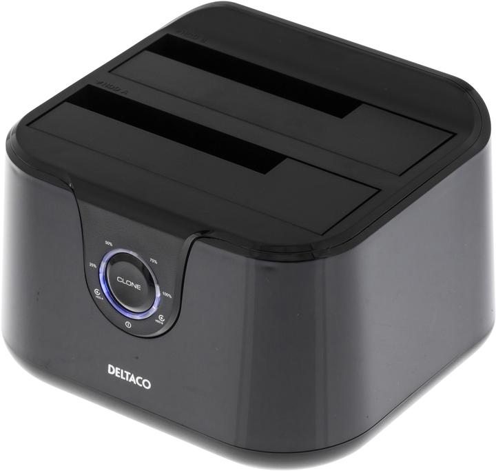 Deltaco MAP-GD35U3 - Disco rigido - Serial ATA III - 2.5,3.5 pollici - 4 TB - USB 3.2 Gen 1 ( (2.5", 3.5")