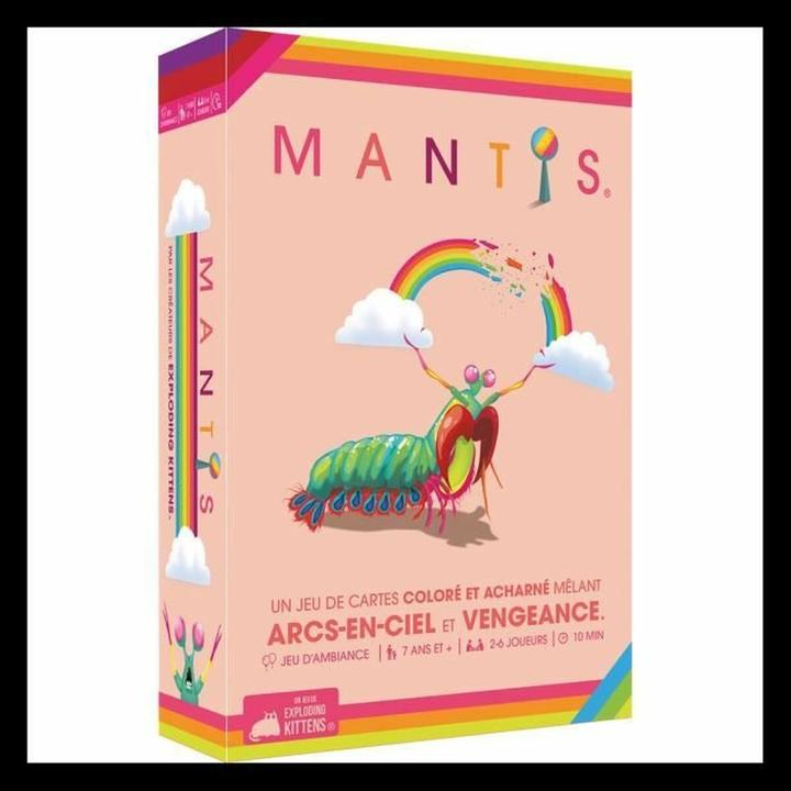 Produktbild Exploding Kittens Jeu de cartes - Mantis (Französisch)