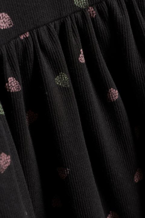 Actual product image Minymo MIDress LS AOP Rib - 123331 (110)