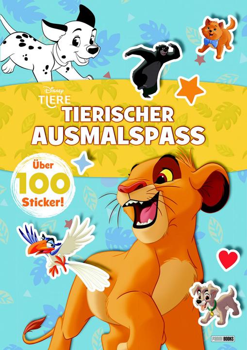 Immagine prodotto Panini Animali Disney: divertimento da colorare con gli animali