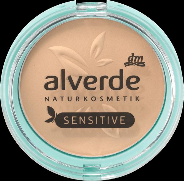dm alverde Gesichtspuder Mattifying Powder Sensitive Light 01