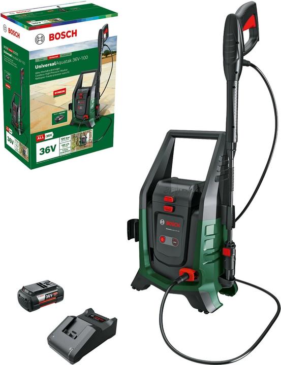 Bosch Home & Garden UniversalAquatak 36V-100 (Rechargeable battery operated)