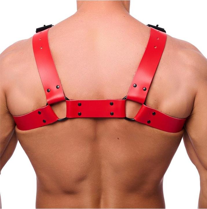 Produktbild The Red Premium Leder-Harness "BULLDOG" (L)