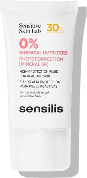 Actual product image Sensilis Photocorrection Mineral SPF30 (Suntan cream, SPF 30, 40 ml)