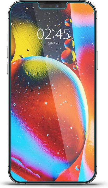 Actual product image Spigen EZ Fit Glass.tR (1 Piece, Apple iPhone 13 Pro Max)
