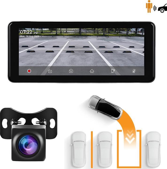 Produktbild Avizar 6,86" 4K CarPlay Rückfahrkamera Display (Android Auto, Apple Carplay)