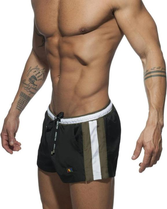 Actual product image Addicted Stripes Basic Swim Short black (M)