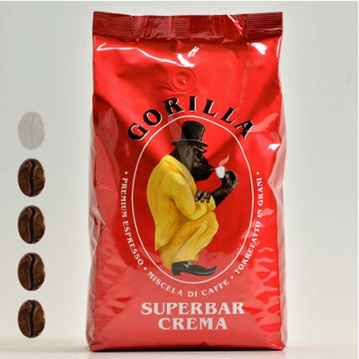 Produktbild Gorilla Kaffee Superbar Crema (1000 g, Dunkle Röstung)