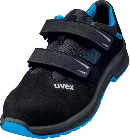 Uvex Safety 2 trend sandals S1 69369 blue, black width 12 size 46 (S1, 46)