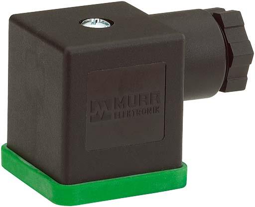 Actual product image Murr Elektronik Valve connector SVS Eco Black SVS Eco Pole:4 7000-29405-0000000