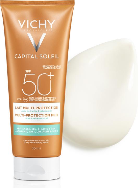 Immagine prodotto Vichy Capital Soleil Latte Multi-Protezione 50+ 200 ml (Latte solare, SPF 50, 200 ml, 232 g)