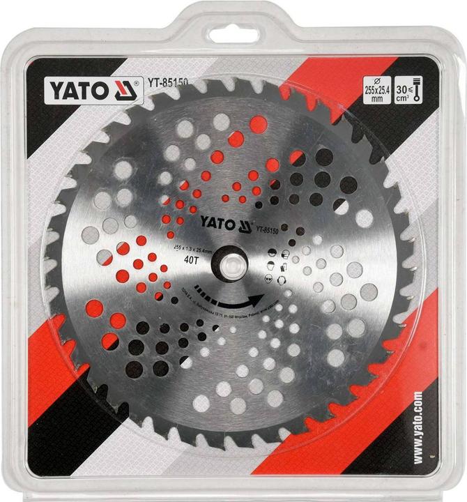 Produktbild Yato Profi Sägeblatt für Motorsense 255 mm YT-85150
