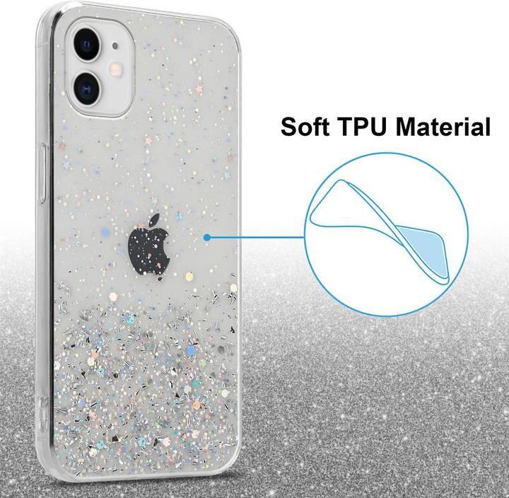 Image du produit Cadorabo Couverture TPU paillettes scintillantes (Apple iPhone 11 Pro Max)