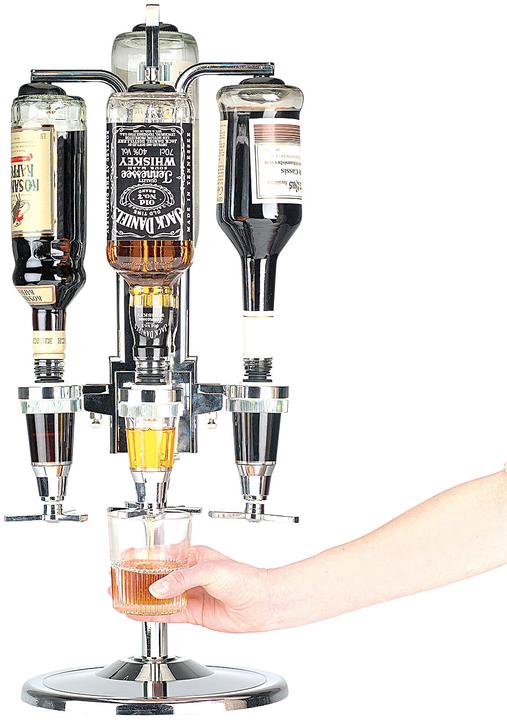 Produktbild Infactory Flaschenhalter "Bar Butler" 4-fach