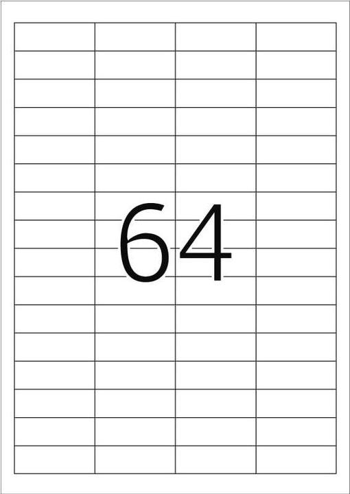Actual product image HERMA A4 correction and cover labels