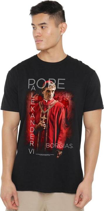 Immagine prodotto The Borgias Pope Alexander VI Maglietta Uomo (XL)