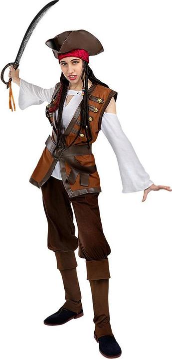 Actual product image Metamorph Verfluchte Karibik Piratin Kostüm für Frauen (M)