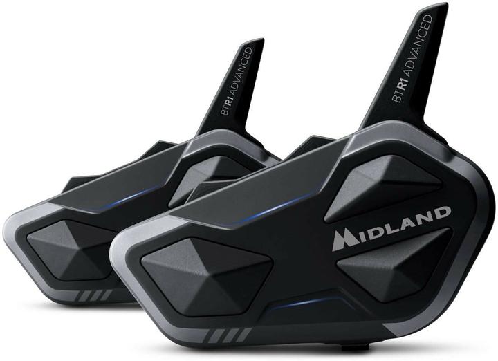 Image du produit Albrecht Midland BTR1 Advanced BT-Headset Casques de moto Kit double (Jeu de 2)