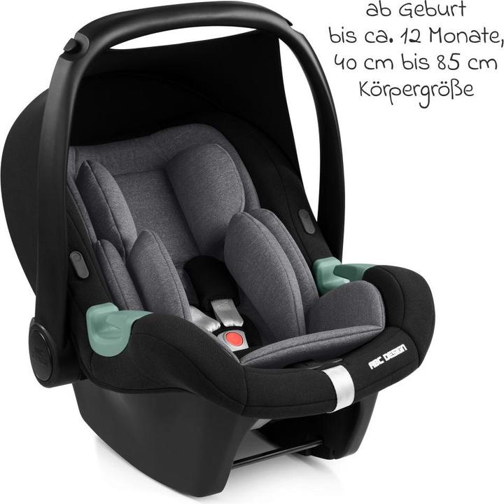 Produktbild ABC Design ABC Tulip Babyschale i-Size / 0 bis ca. 13 kg (Babyschale, ECE R129/i-Size Norm)