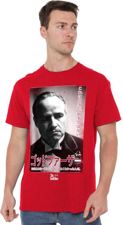 Immagine prodotto The Godfather Maglietta Don Vito Corleone Kanji Uomo (4XL)
