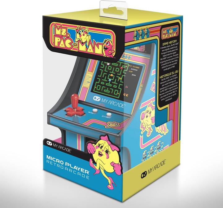 Produktbild MyArcade My Arcade MS. Pac-Man Collectible Micro Player Retro Arcade Machine - 6 Inch