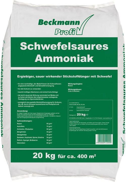 Produktbild Beckmann Schwefelsaures Ammoniak (20 kg)