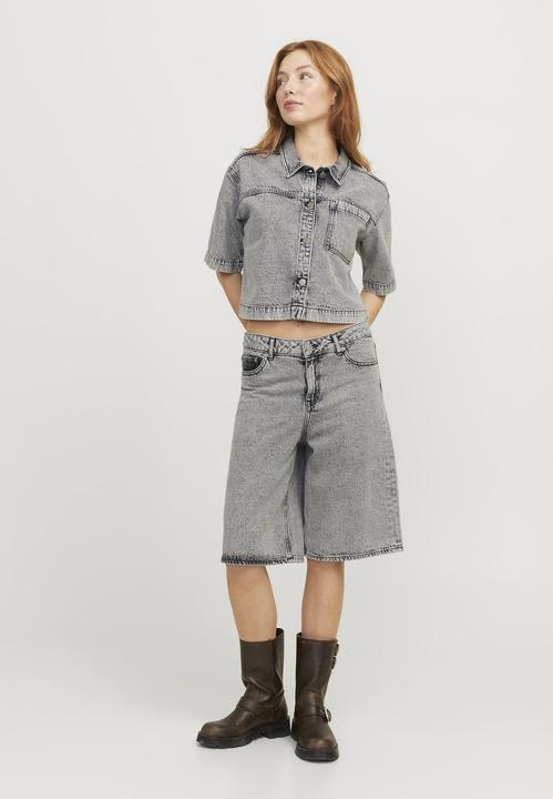 Actual product image JJXX Jxsandy Comfort Ss Denim Shirt Dnm Ln (S)