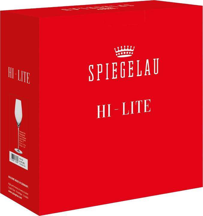 Produktbild Spiegelau Hi-Lite Champagnergläser (34.70 cl, 2 Gläser, Sektgläser)