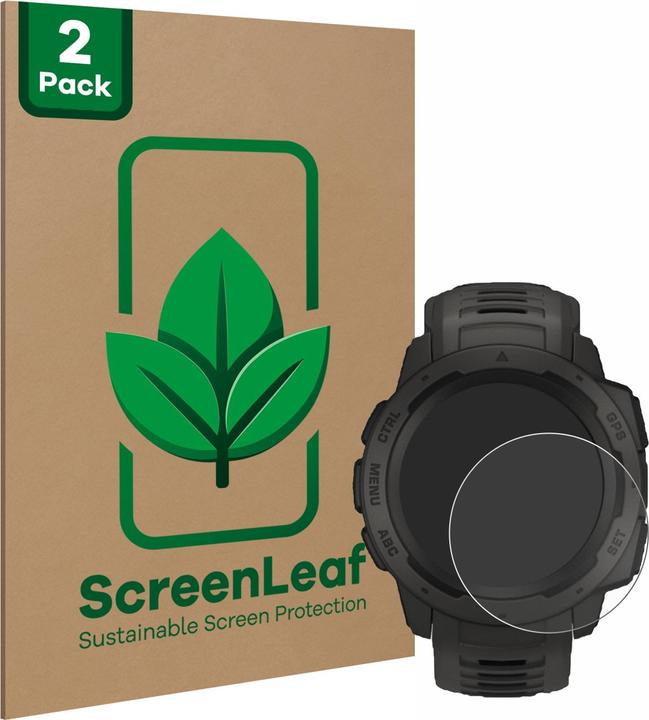 ScreenLeaf Schutzfolie nachhaltiger Displayschutz Displayschutzfolie Folie Klar Transparent